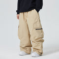 Pantalon de ski homme imperméable, coupe ample et résistante