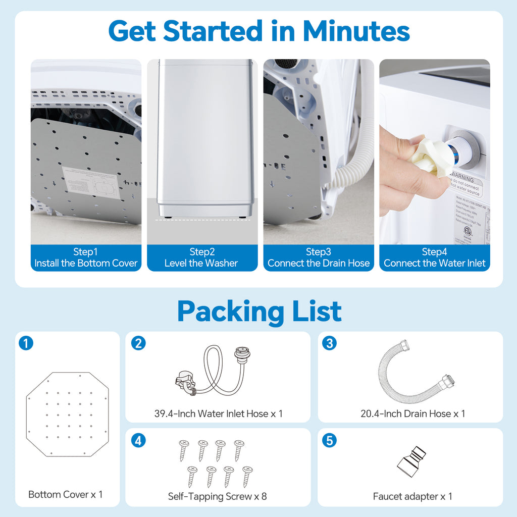 Portable washing machine