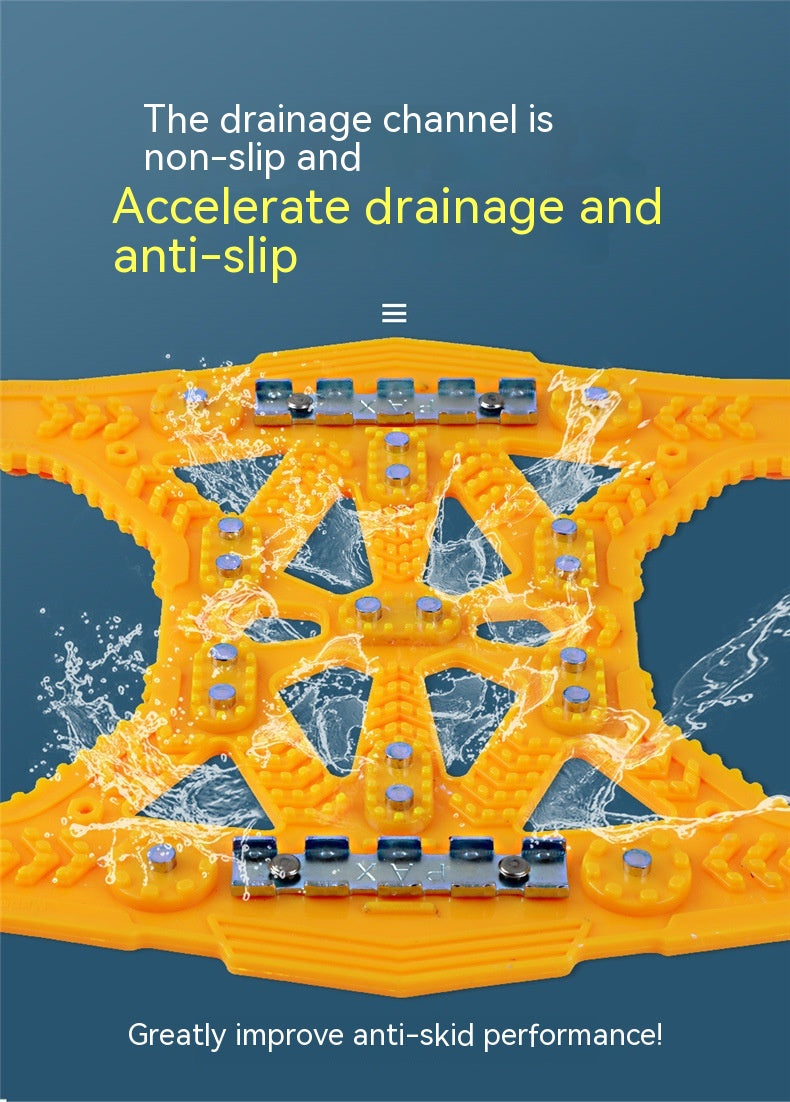 Chaîne en acier non patinée universelle Chaîne de pneus Chaîne de pneus non patinée Voiture SUV SUV universelle