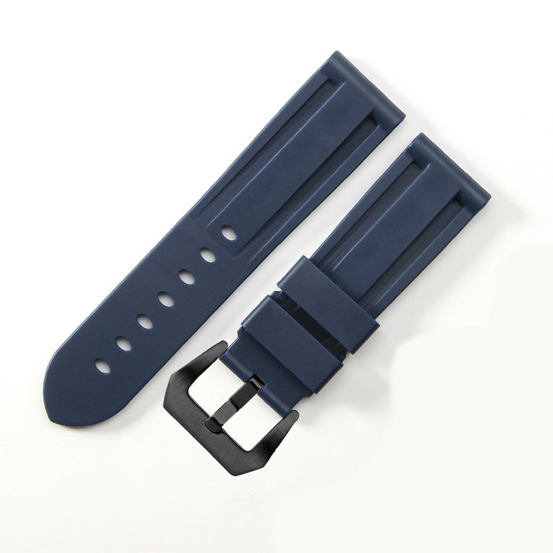 Bracelet de montre en silicone épingle en caoutchouc imperméable