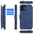 Boîtier de téléphone magnétique Flip carte Holster téléphone