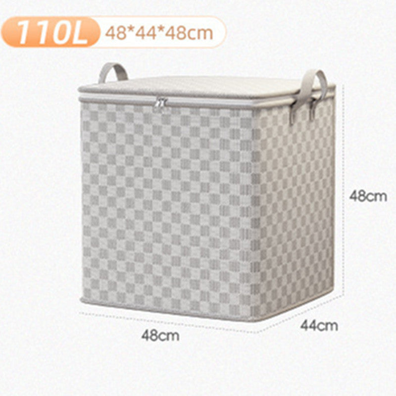 Grille d'échecs Finition de déménagement Sac de rangement de vêtements de grande capacité