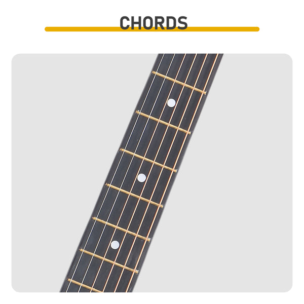 Guitare acoustique rose de 41 pouces en forme de barrique avec choix