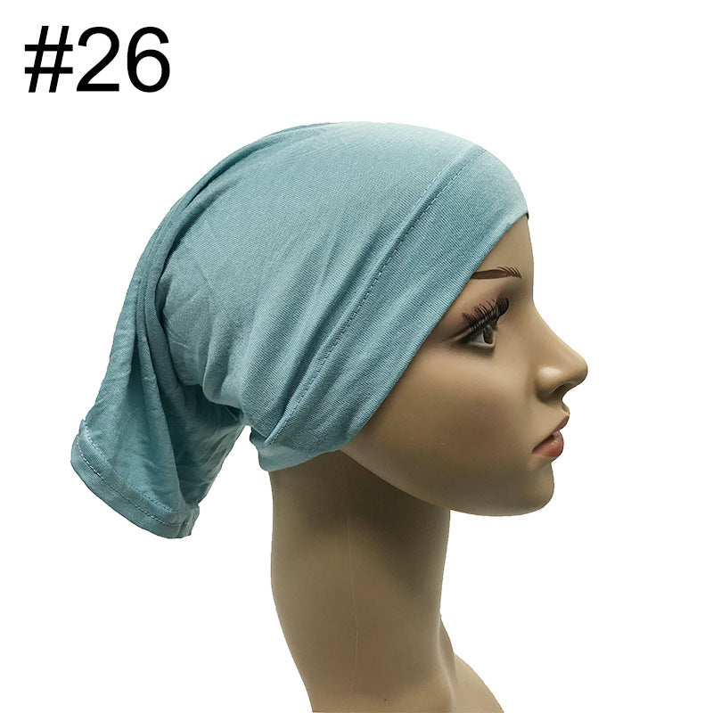 Chapeau tubulaire modulaire de base en couleur unie