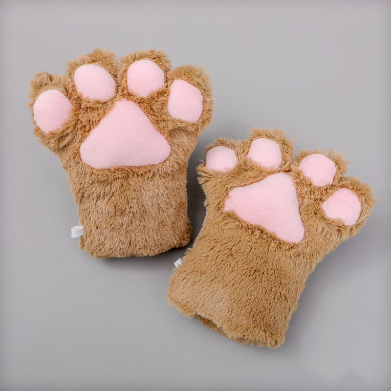 Japanese Cute Adorable Cosplay Performance Props Net Red Cat Paw Gants