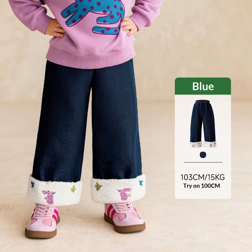 Pinced Versatile Casual Straight-leg Denim Jeans Pour les filles