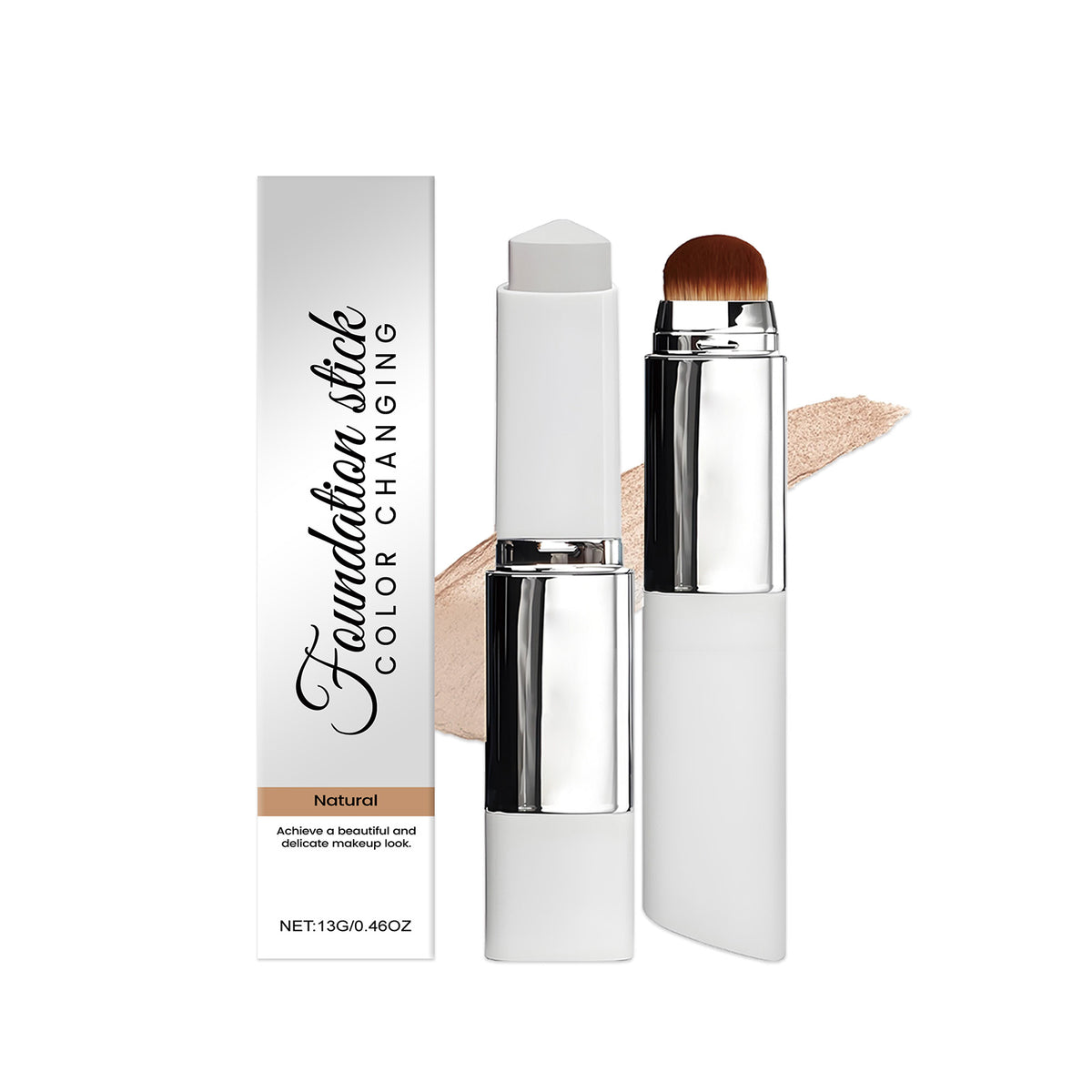 2-in-1 Color Changing Foundation Stick Natural Shade 13g