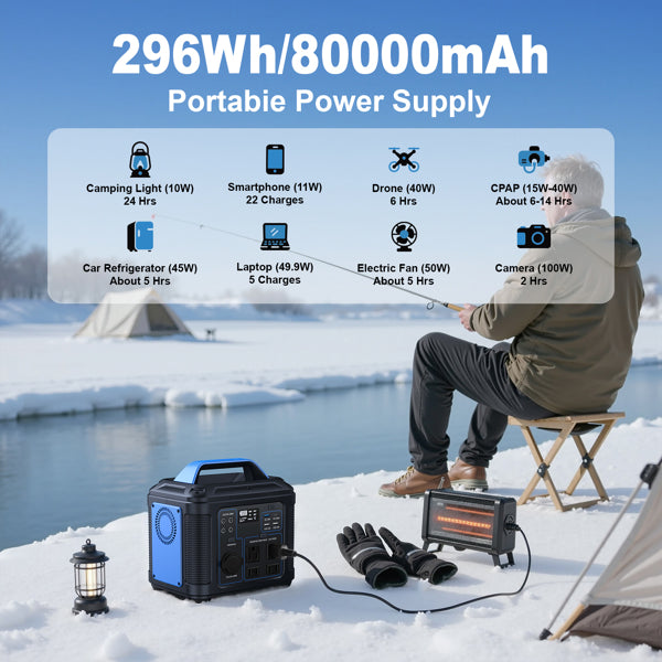 Centrale électrique portable 300W