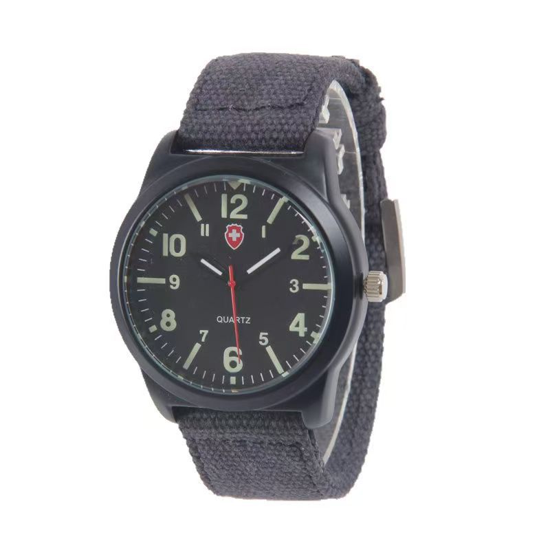 Simple Sport Style Men's Nylon Woven Watch