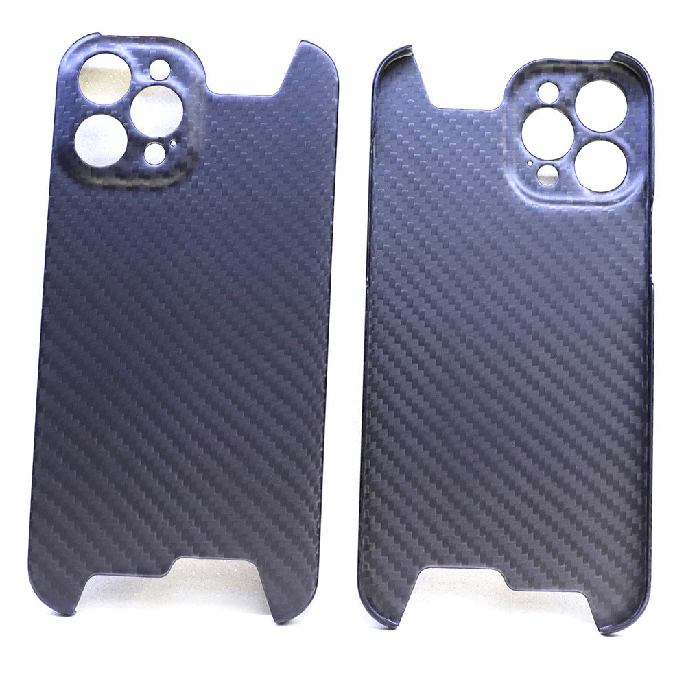 Carbon Fiber Forged Pattern Mobile Phone Protection Shell