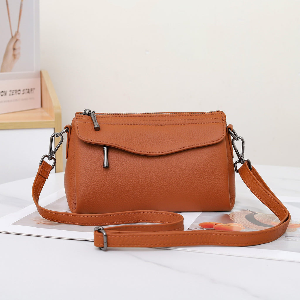 Femmes Véritable sac en cuir plein grain