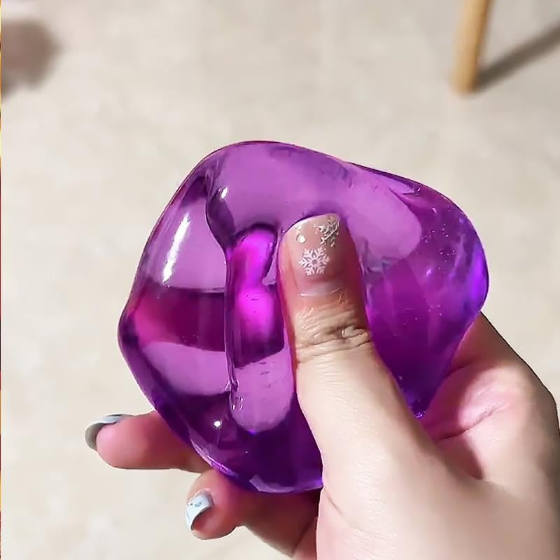 Jouet transparent en glaçons anti-stress
