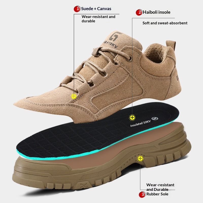 Chaussures électriques isolantes 10KV pour hommes