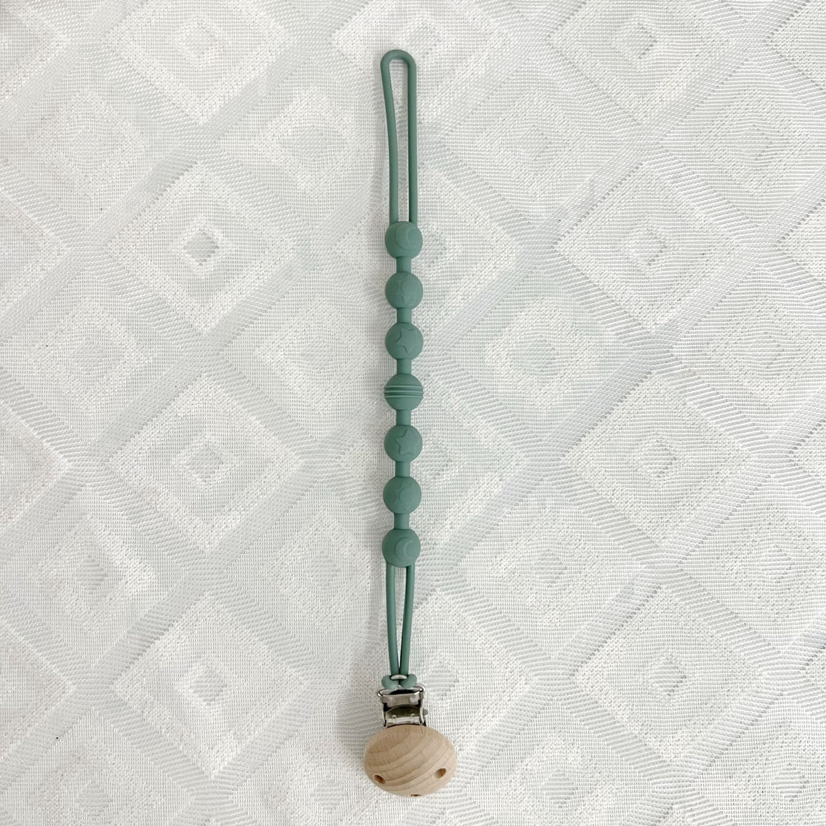 Babys All-in-one Silicone sans pores Pacifier de hêtre Clip avec chaîne anti-loss