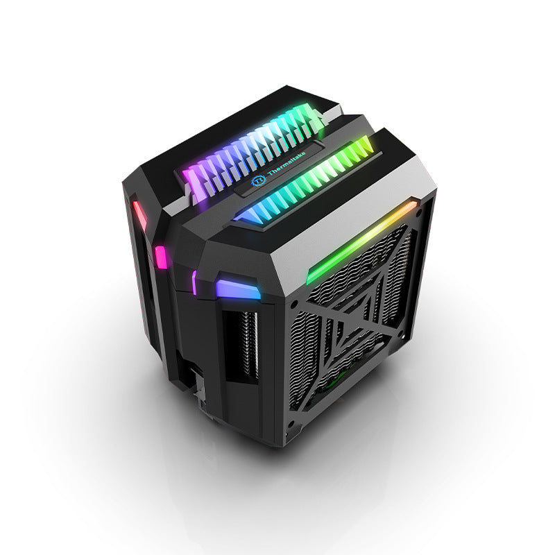 T400 CPU tour d'ordinateur refroidisseur ARGB Quatre tubes en cuivre
