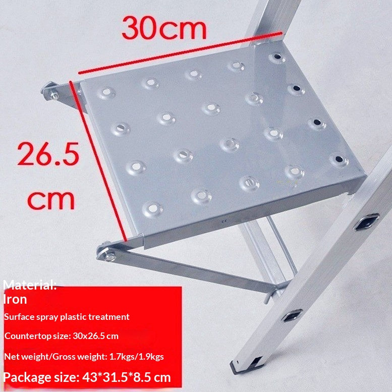 Plate-forme de travail triangulaire dédiée à l'alliage d'aluminium