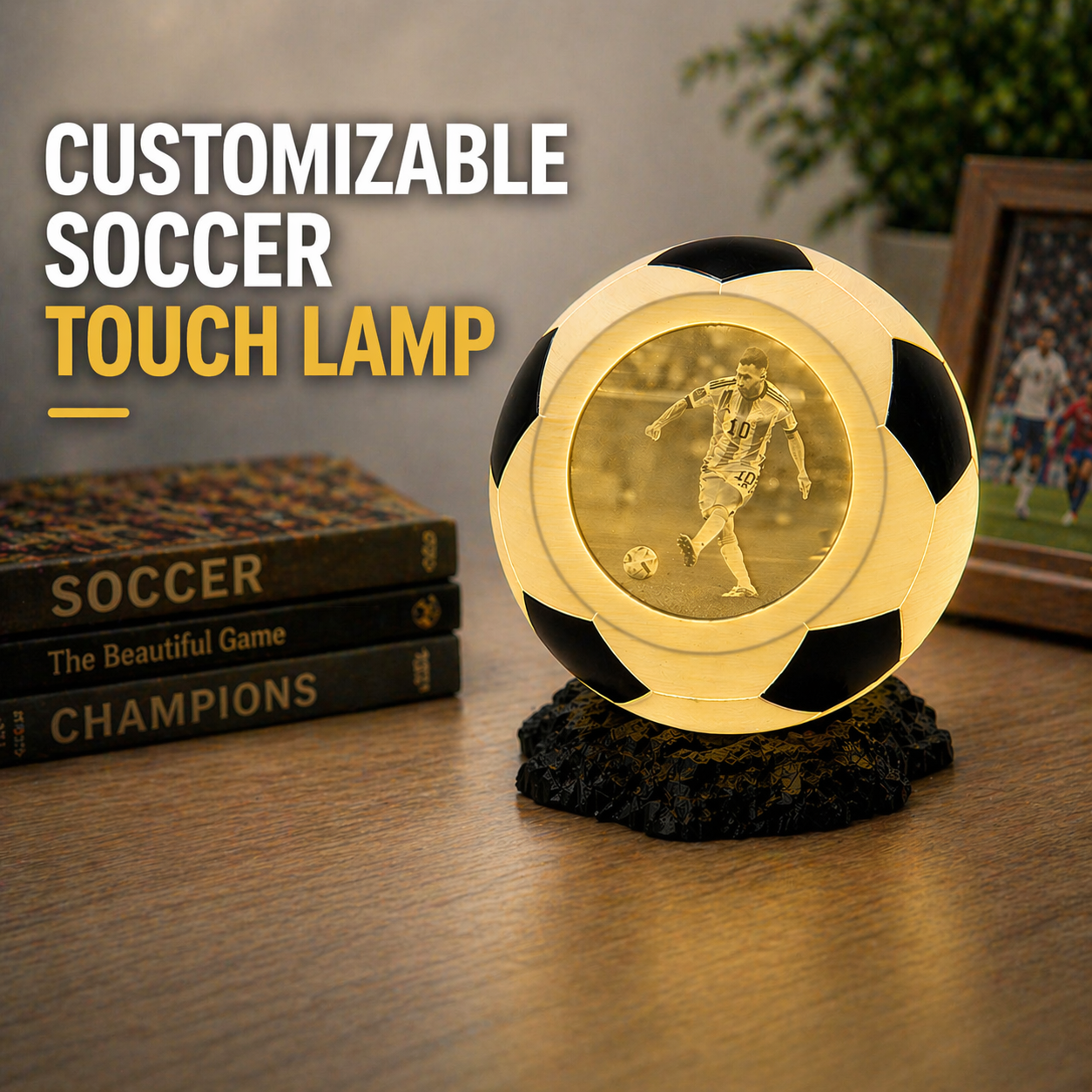 Lampe photo de football