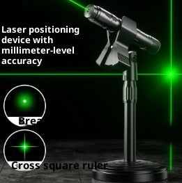 Lampe de poche laser pointeur laser bleu vert à trois couleurs