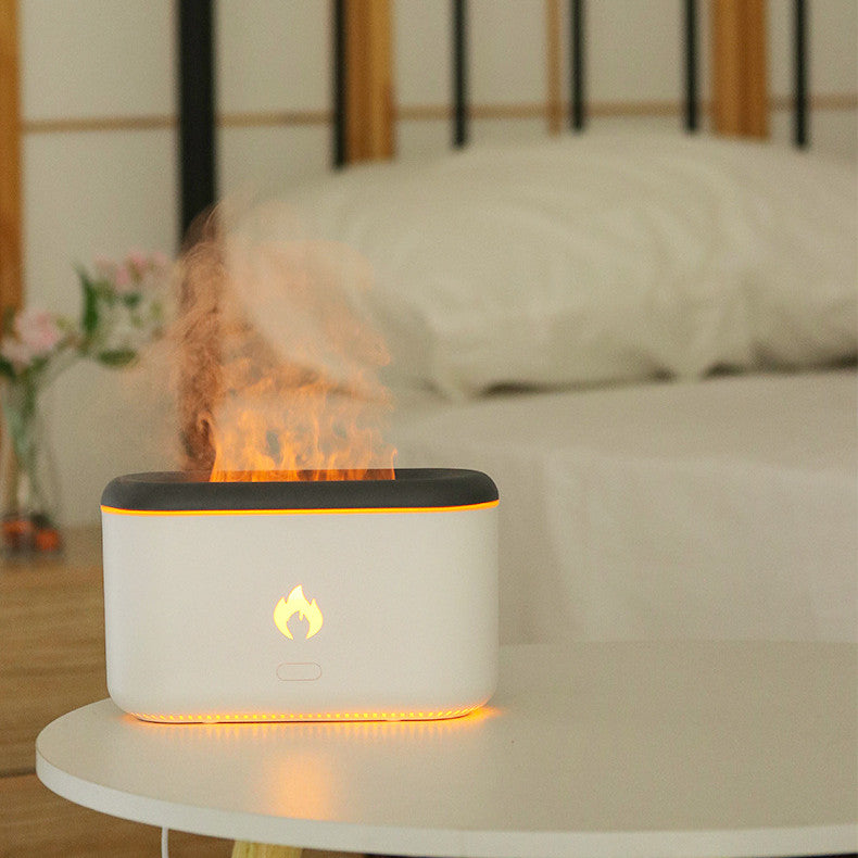 Accueil Diffuseur d'arôme de flamme de lampe d'atmosphère ultrasonique