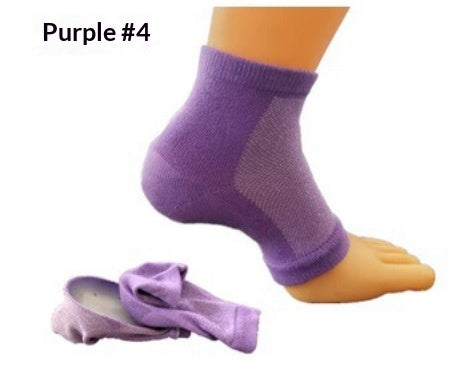 Chaussettes de sport de plus en plus hautes avec un talon de demi-hauteur