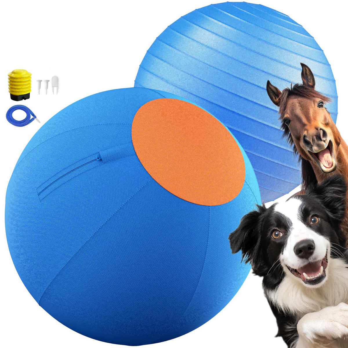 Balle d'élevage pour chiens de 17.7'' - Résistance accrue à la truie et matériaux lourds