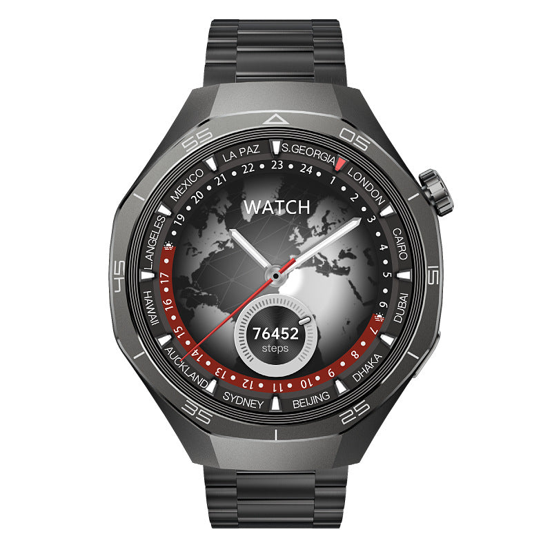 Smartwatch en alliage d'aluminium de qualité aéronautique avec appel Bluetooth