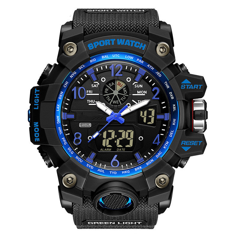 Montre personnelle créative masculine de sport jeunesse