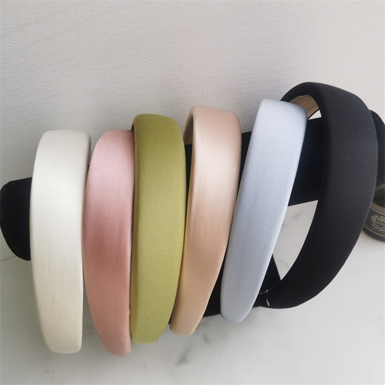 Bandeau en soie satinée polyvalente pour femmes