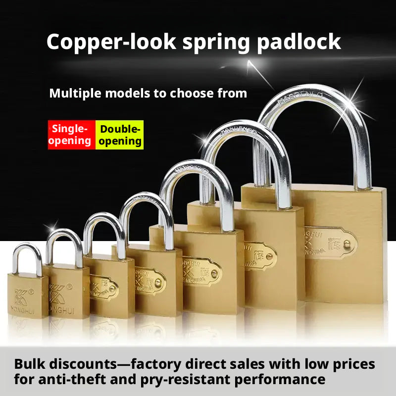 Imitation copper lock head-38cm single lock-1 pack