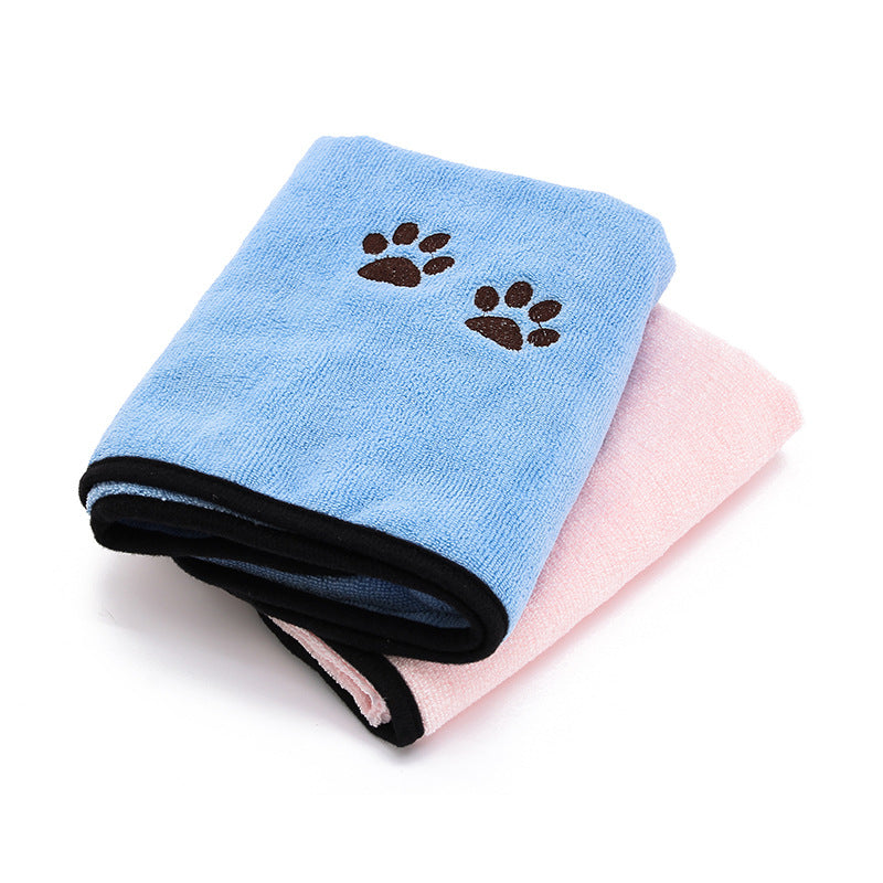 Serviette en microfibre imprimée couleur solide