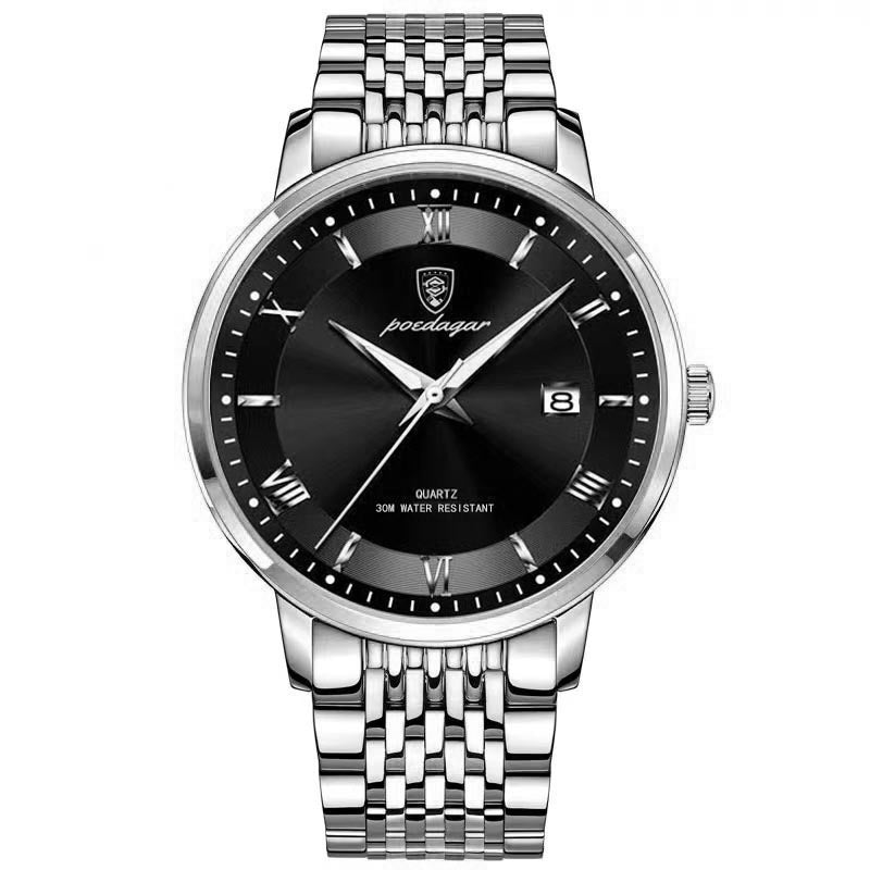 Montres Homme Imperméable Calendrier lumineux Montres Quartz