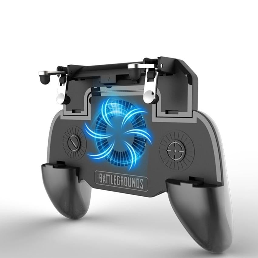5 en 1 Contrôleur de jeu mobile avec Fan Plus PowerBank