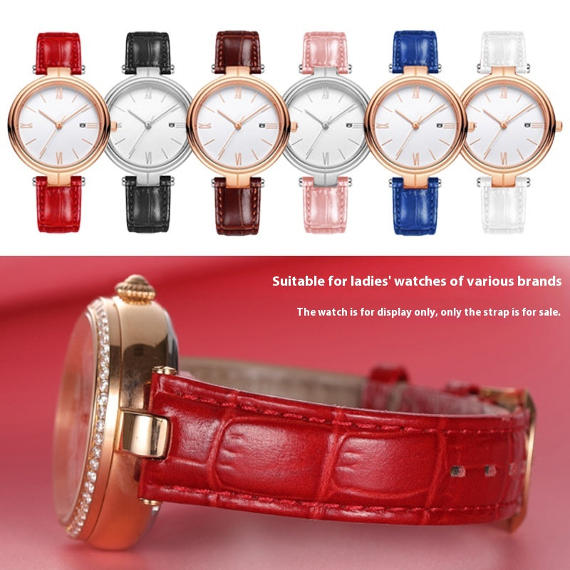 Bande de montres en cuir pour femmes Notch