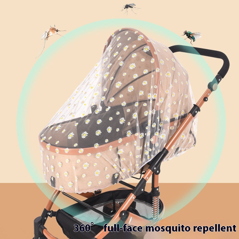 Infantile Mosquito Net Poussette d'impression de type complet