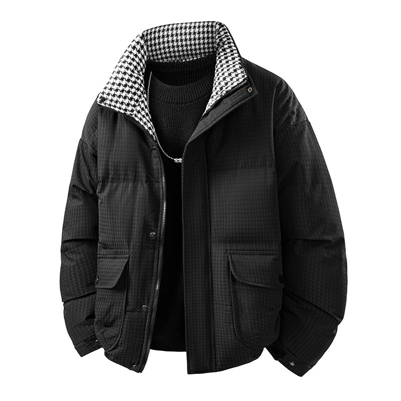 Veste de coton décontractée et mince pour hommes pour jeunes hommes