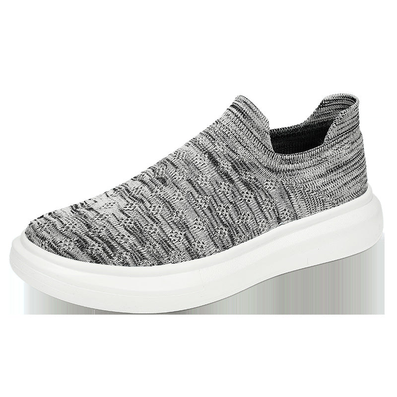 Mesh homme Casual Respirant Sneakers de couleur solide