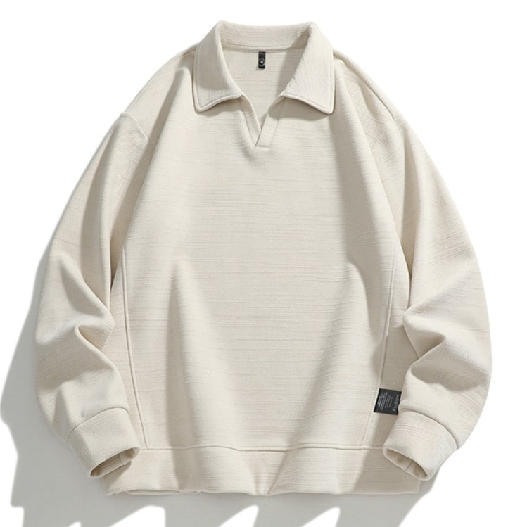 Haut du palonnier occasionnel masculin à manches longues pour l'automne Et l'hiver