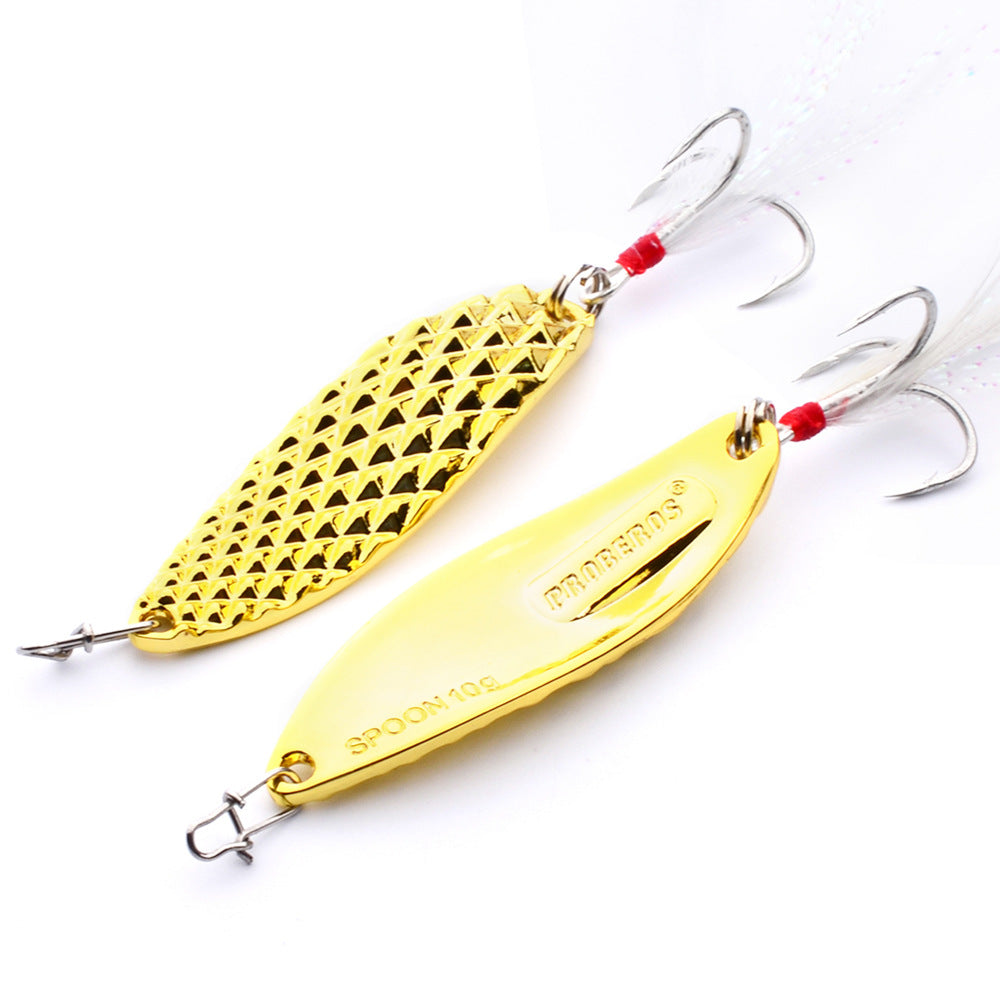 Metallic Baits 10g Lure Baits Gold Silver Baits