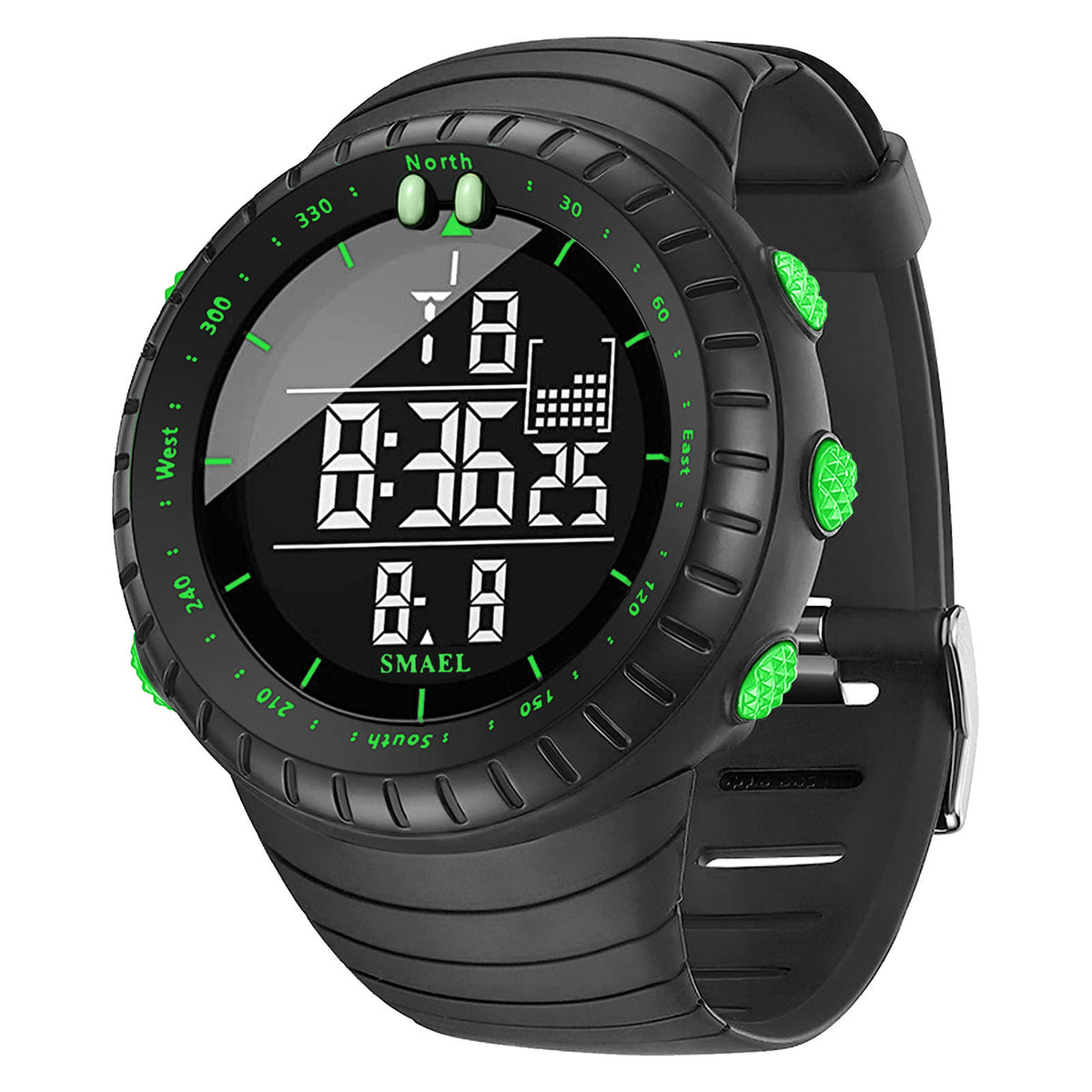 Homme Multifonctionnel Sports Montre électronique