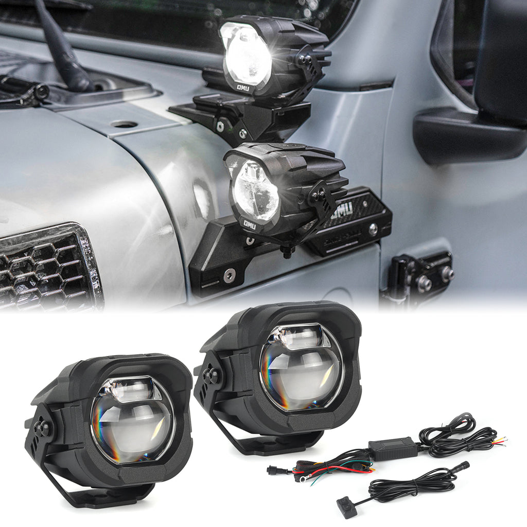 A-Pillar Spotlight Compatible avec les camions Ford Etc VTT Moto