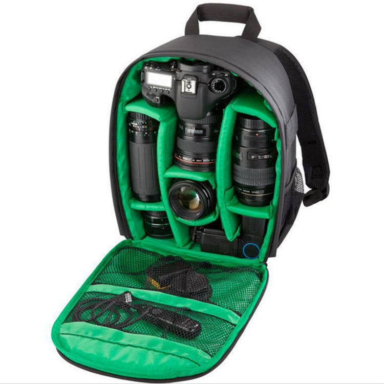 Sac photo numérique SLR Puhongda Grande capacité imperméable Portable Outdoor Homme sac à dos