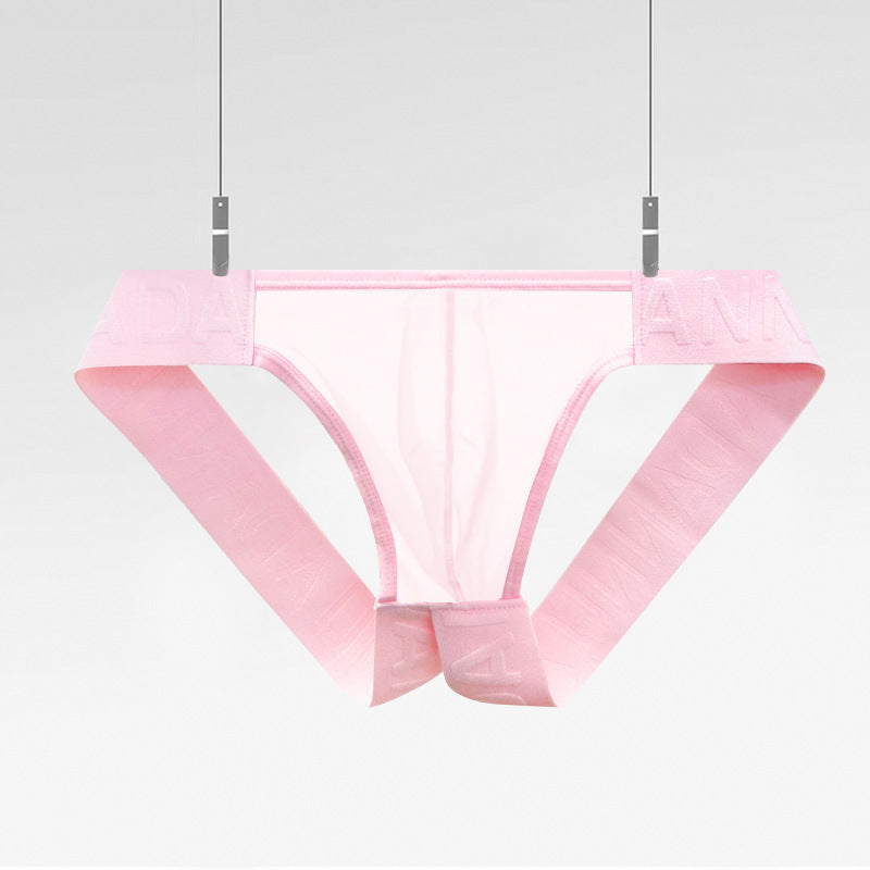 Transparent Mesh Mode Relievo modèle ceinture T-back