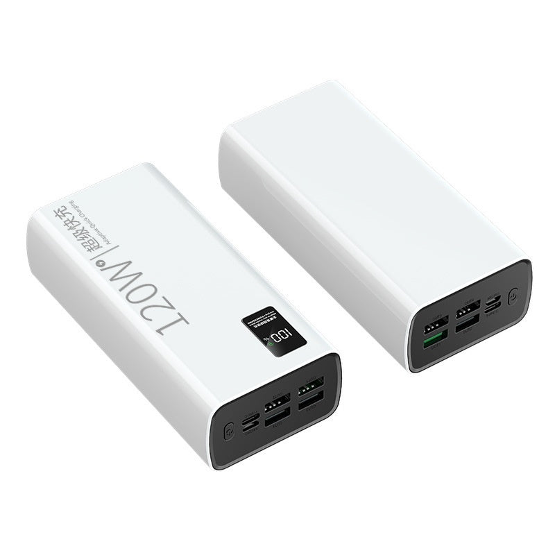 PD120w Super Fast Charge Power Bank 20000 MA Grande capacité Typec Charge rapide à deux voies
