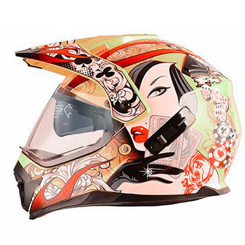 Casque hors route Casque de course de protection haut de gamme
