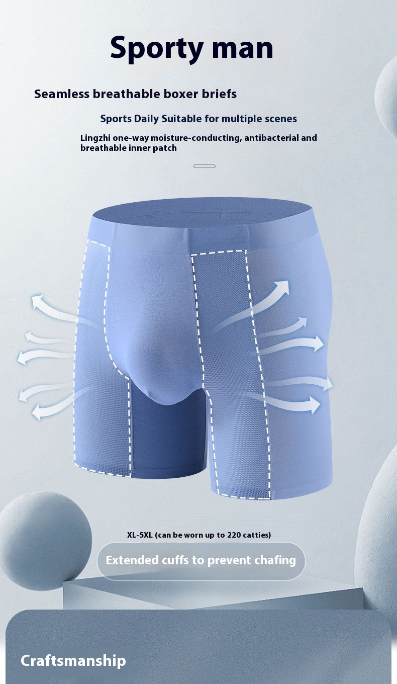 Breathable Seamless Sport Underwear Long Wear-résistant Running