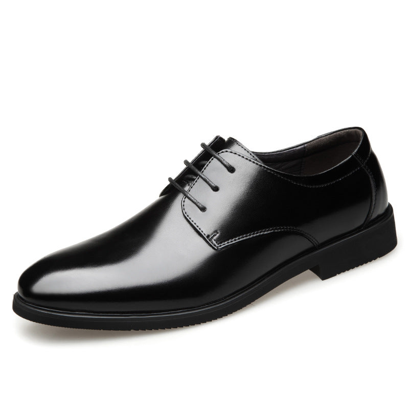 Véritables chaussures en cuir d'affaires formelle extra-grand homme