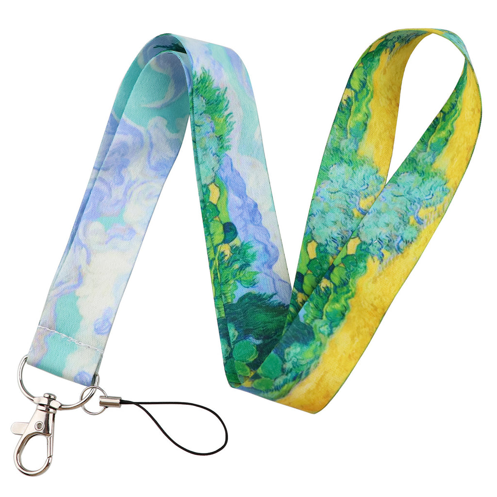 Van Gogh Starry Sunflower Téléphone portable Couverture de carte