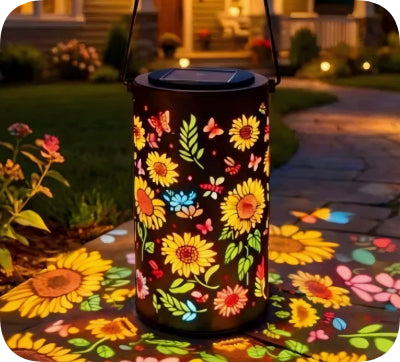 Lampe de cour à énergie solaire pour jardin extérieur