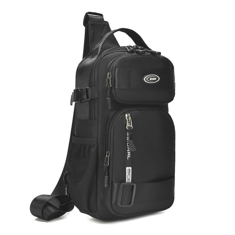 Sac de poitrine multifonctionnel pour hommes Nylon Léger