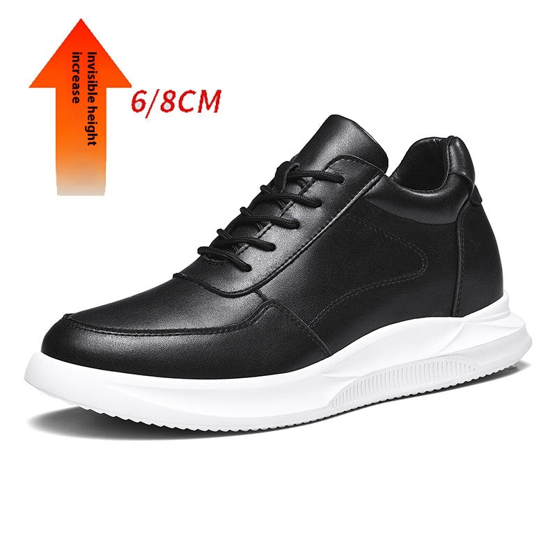La hauteur invisible des hommes augmente les chaussures de sport décontractées